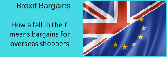 British Pound's Fall Makes UK Shopping Cheaper.